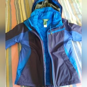 LL Bean Boys 3 in 1 Jacket